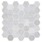 Andova Tiles SAMPLE Channing 2 x 2 Marble Honeycomb Mosaic Floor Use Tile SAM-ANDCHA129 - alternate 9